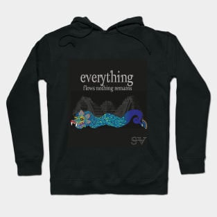 colorful feathered serpent Hoodie